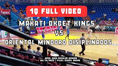 makati okbet kings|Makati OkBet Kings versus Oriental Mindoro Disiplinados 1st.